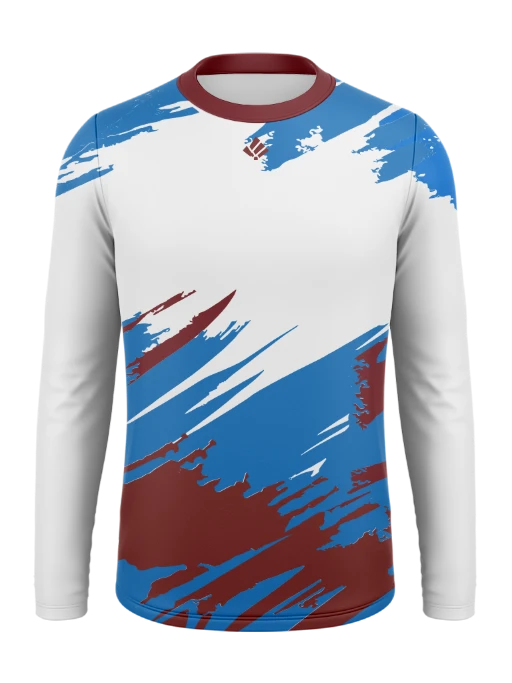 Long Sleeve Crew Neck Esports Jersey