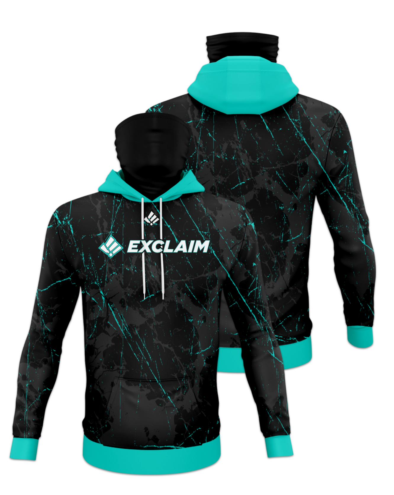 Rendered product preview, stack