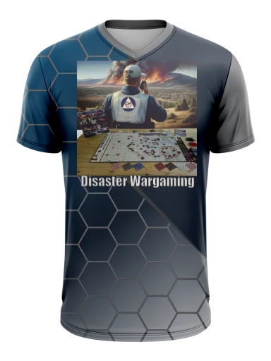 V-Neck Esports Jersey preview, front