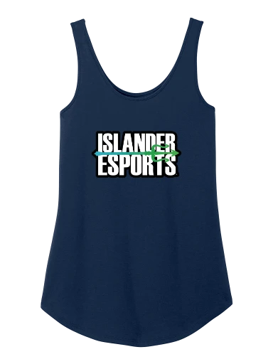 Women's Perfect Tri Relaxed Tank preview, front