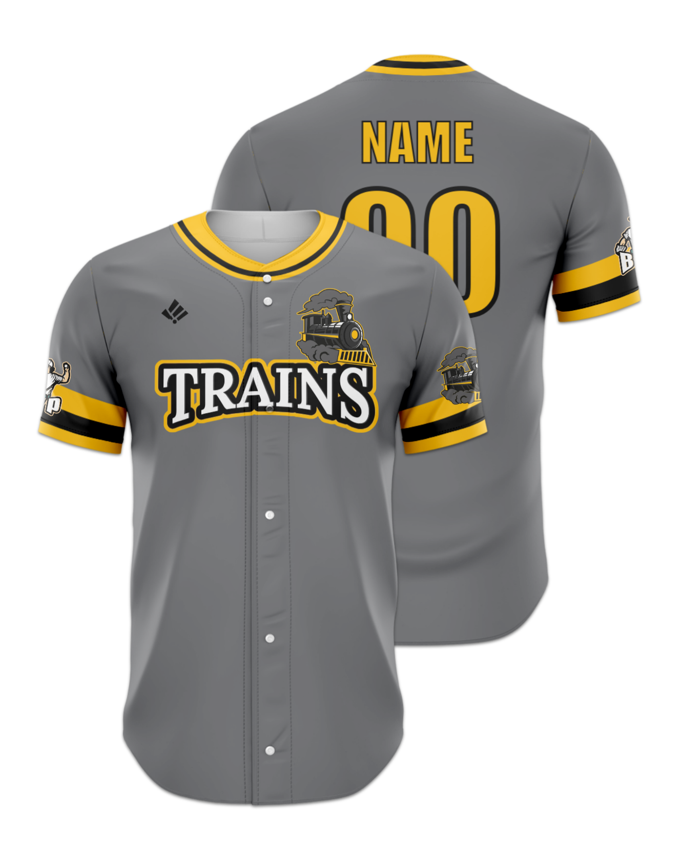 Rendered product preview, stack