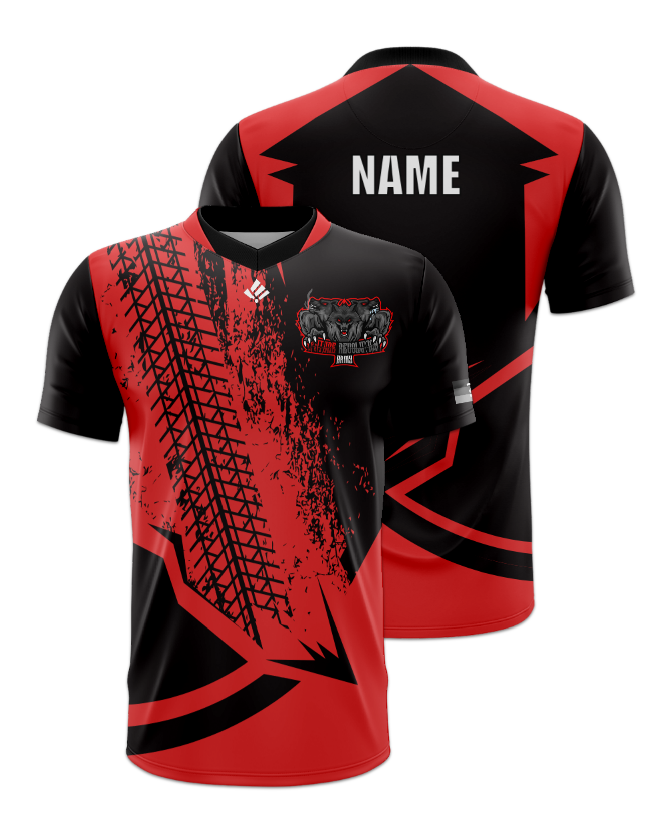 Rendered product preview, stack