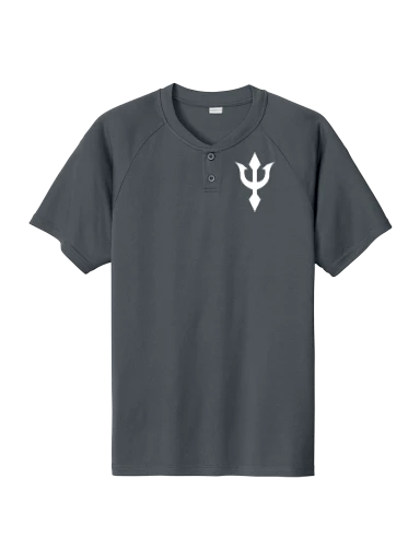 Sport-Tek PosiCharge Competitor 2-Button Henley preview, front