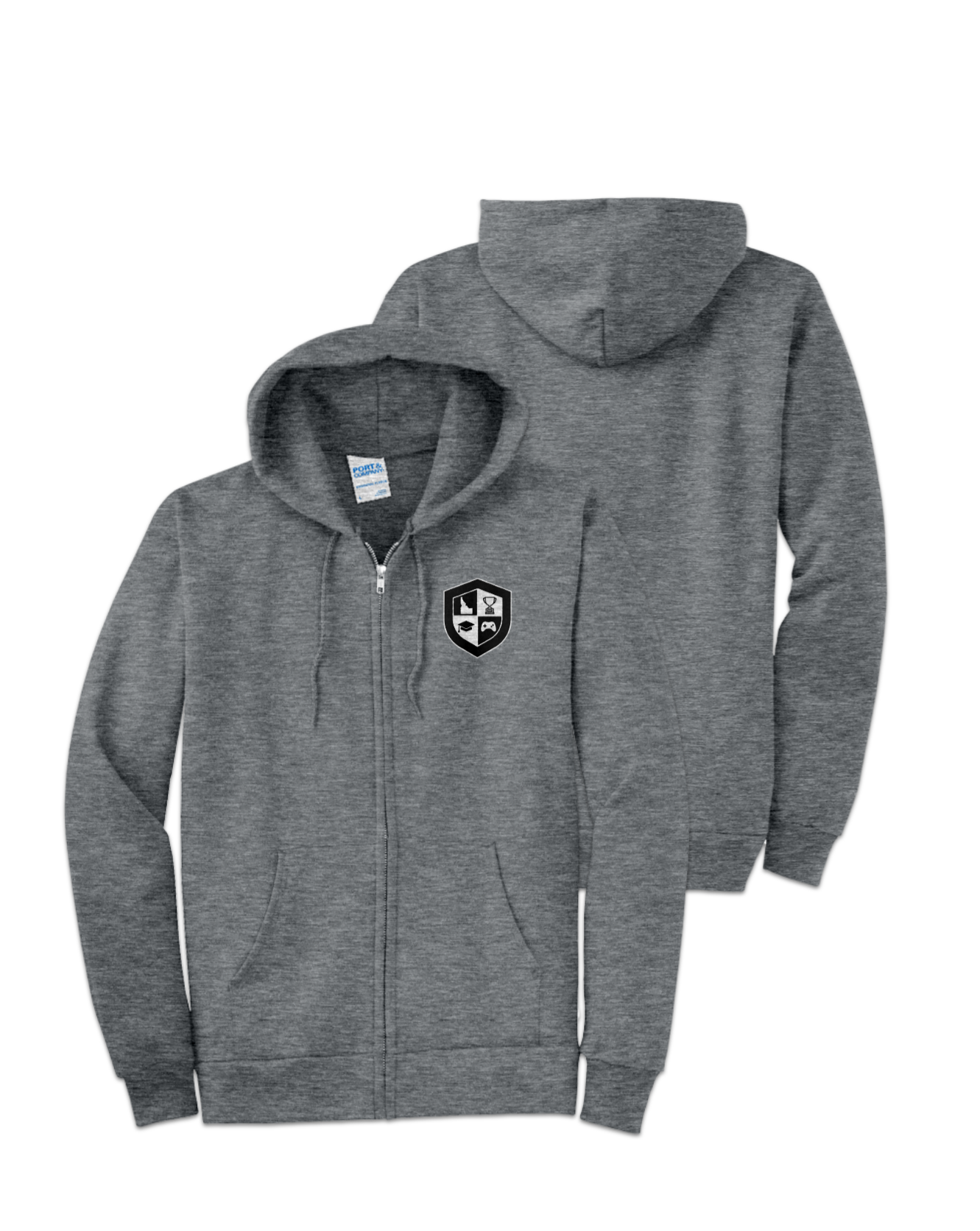 Rendered product preview, stack