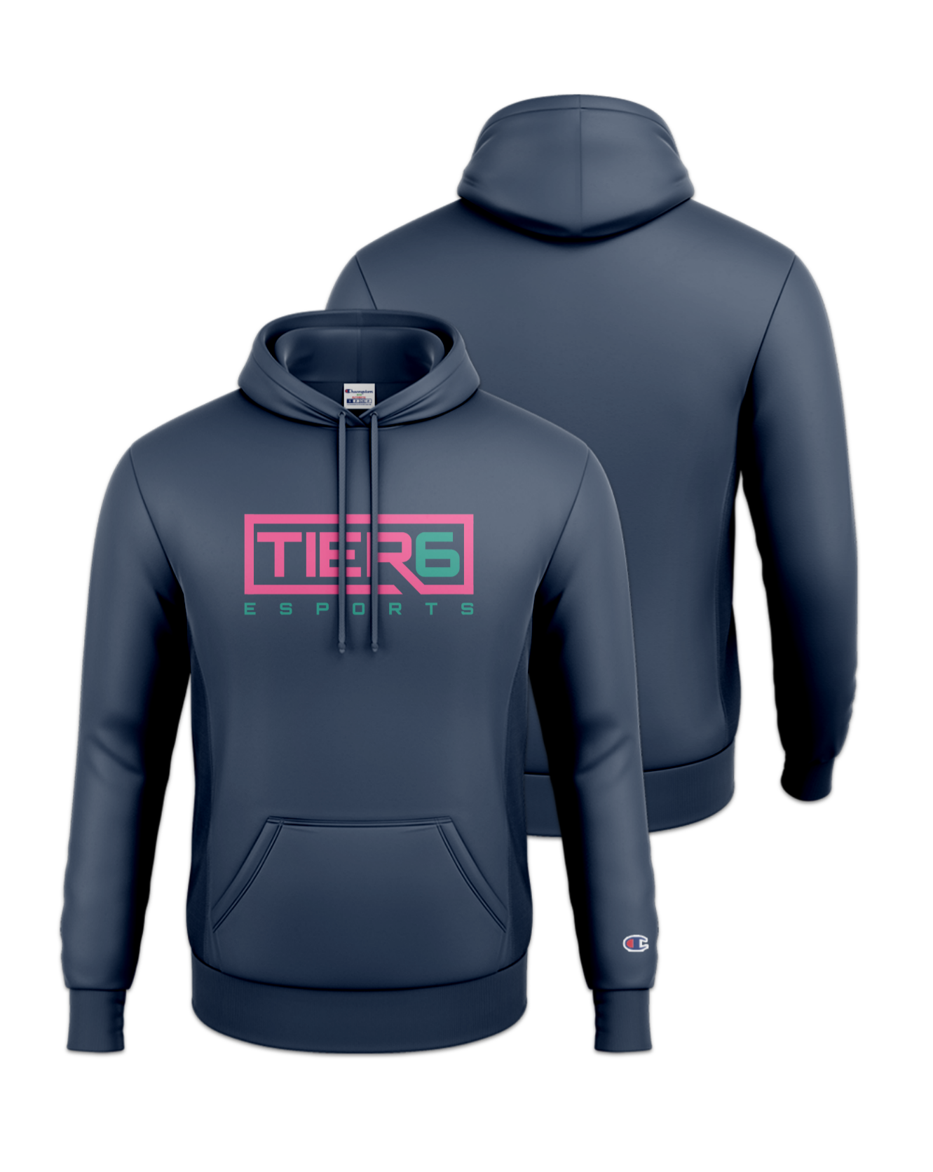 Rendered product preview, stack