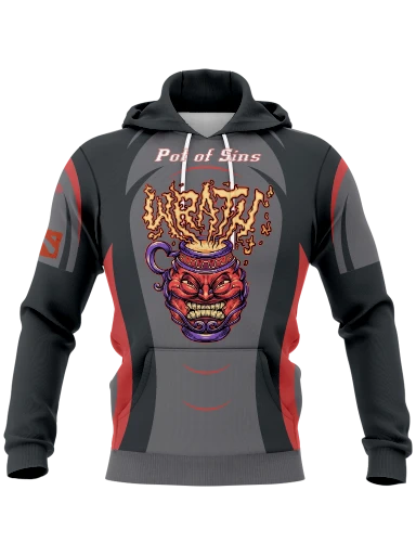 Pot of Wrath Hoodie preview, front