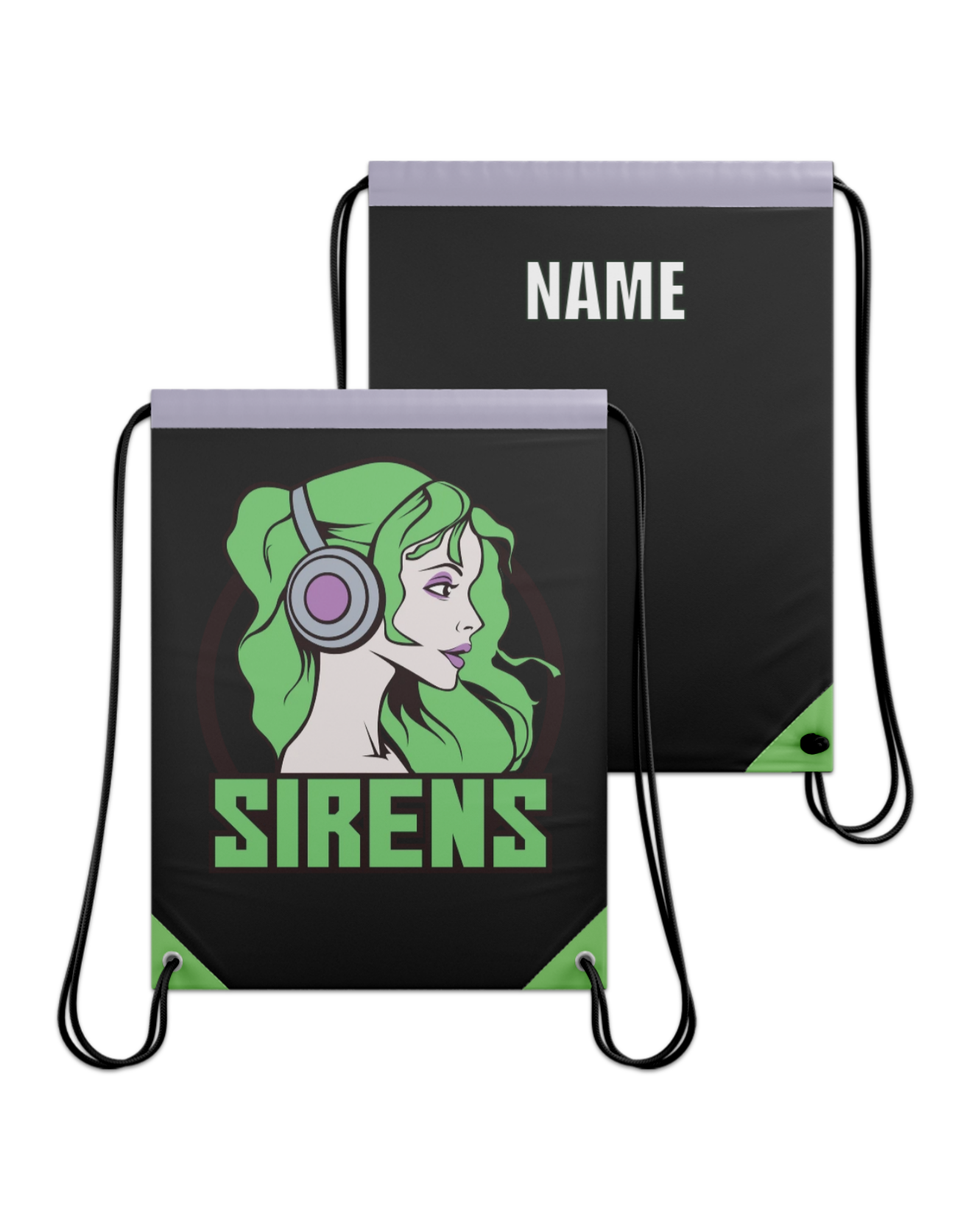 Rendered product preview, stack