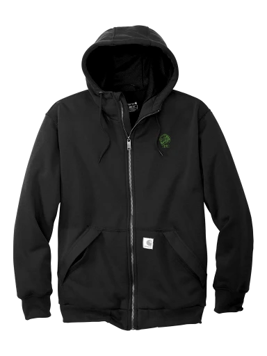 Carhartt Midweight Thermal-Lined Full-Zip Sweatshirt preview, front