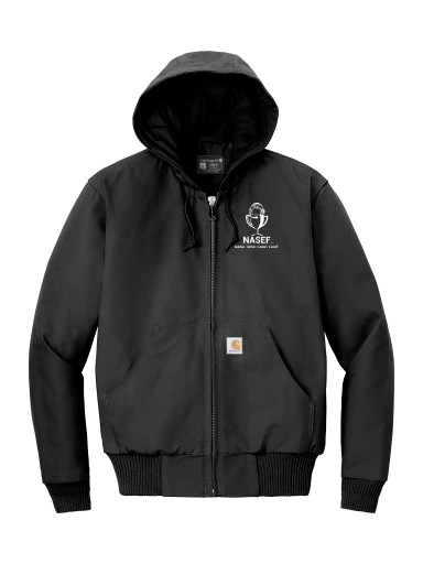 Carhartt Tall Quilted-Flannel-Lined Duck Active Jac preview, front