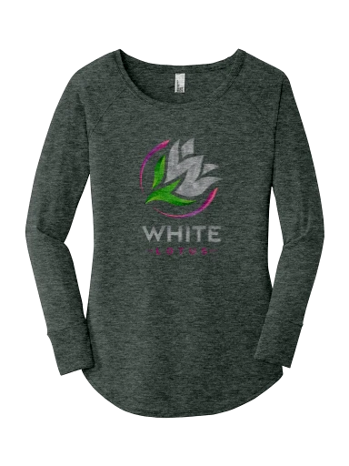 District Women's Perfect Tri Long Sleeve Tunic Tee preview, front