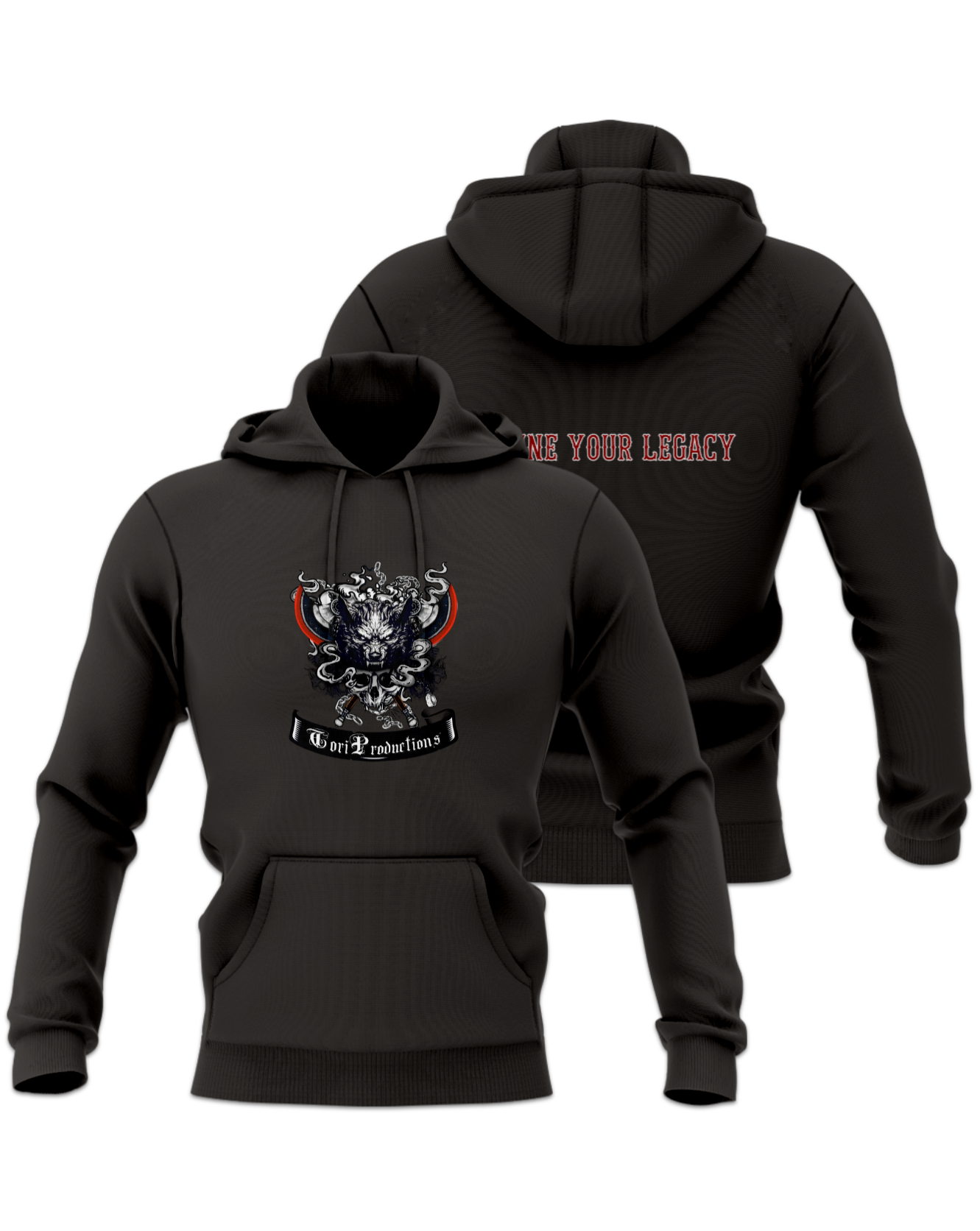 Rendered product preview, stack