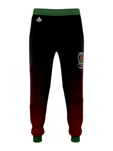 Custom Sublimated Men's Feels Like Cotton Joggers preview, front