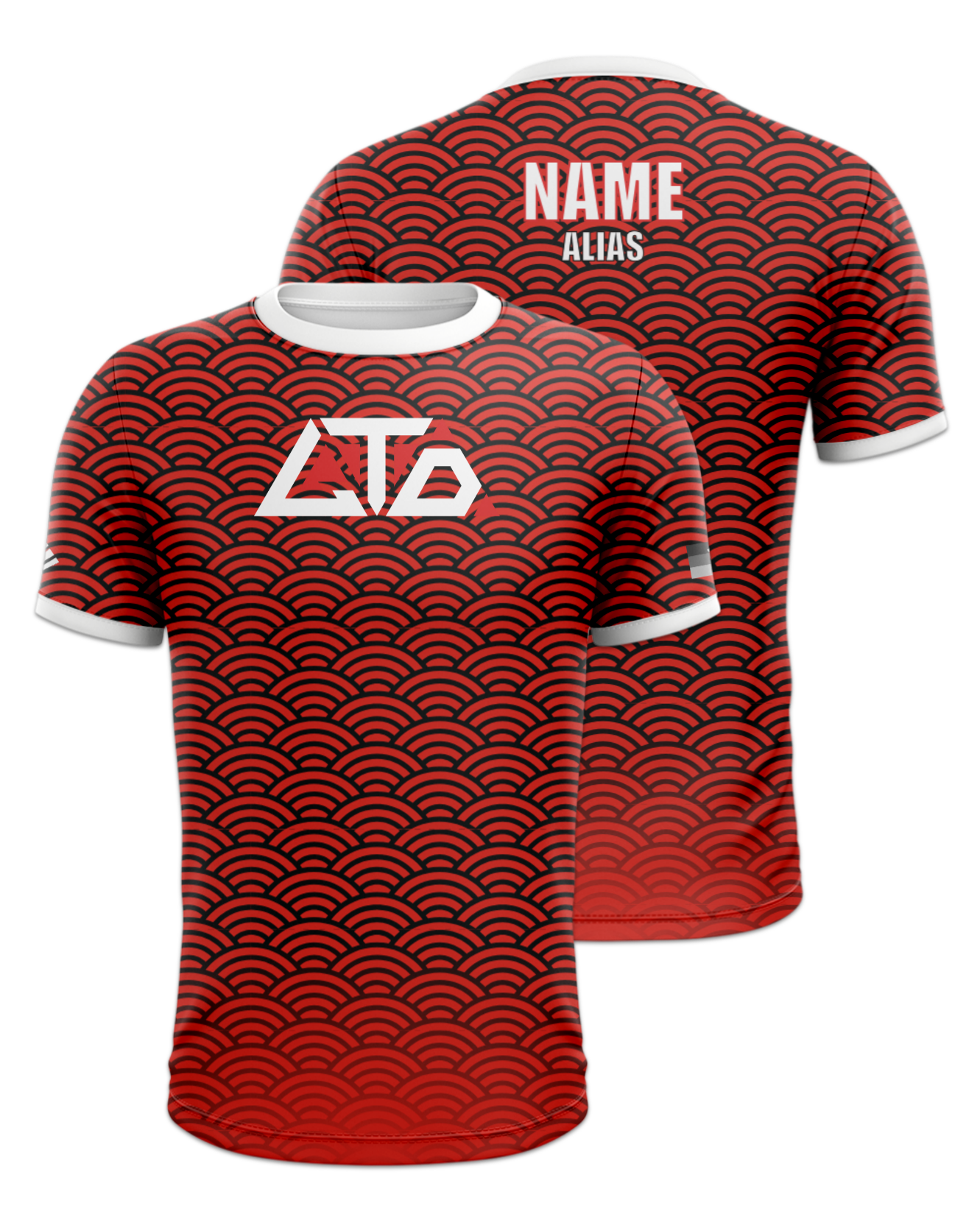 Rendered product preview, stack