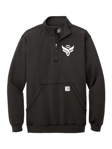 Carhartt Midweight 1/4-Zip Mock Neck Sweatshirt preview, front