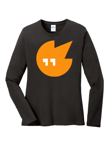 Women's Long Sleeve Core Cotton Tee preview, front