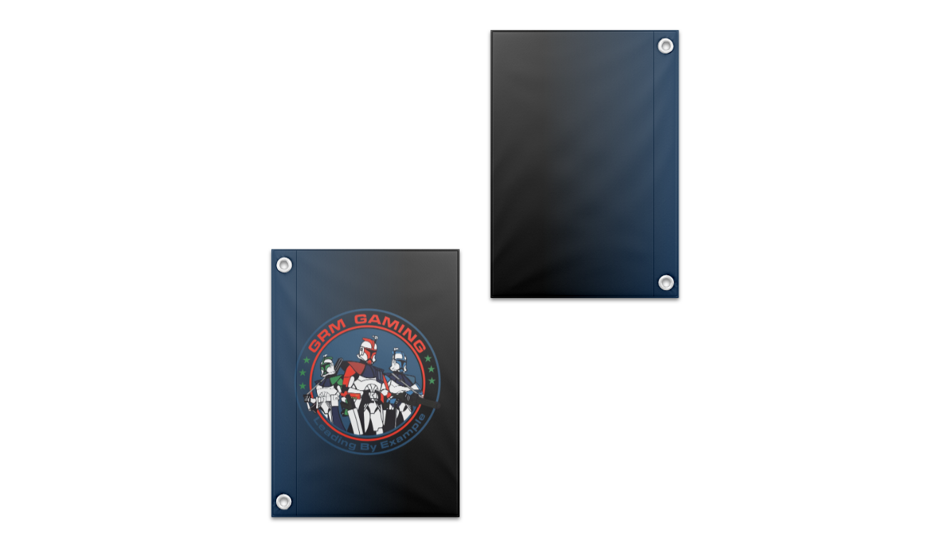 Rendered product preview, stack