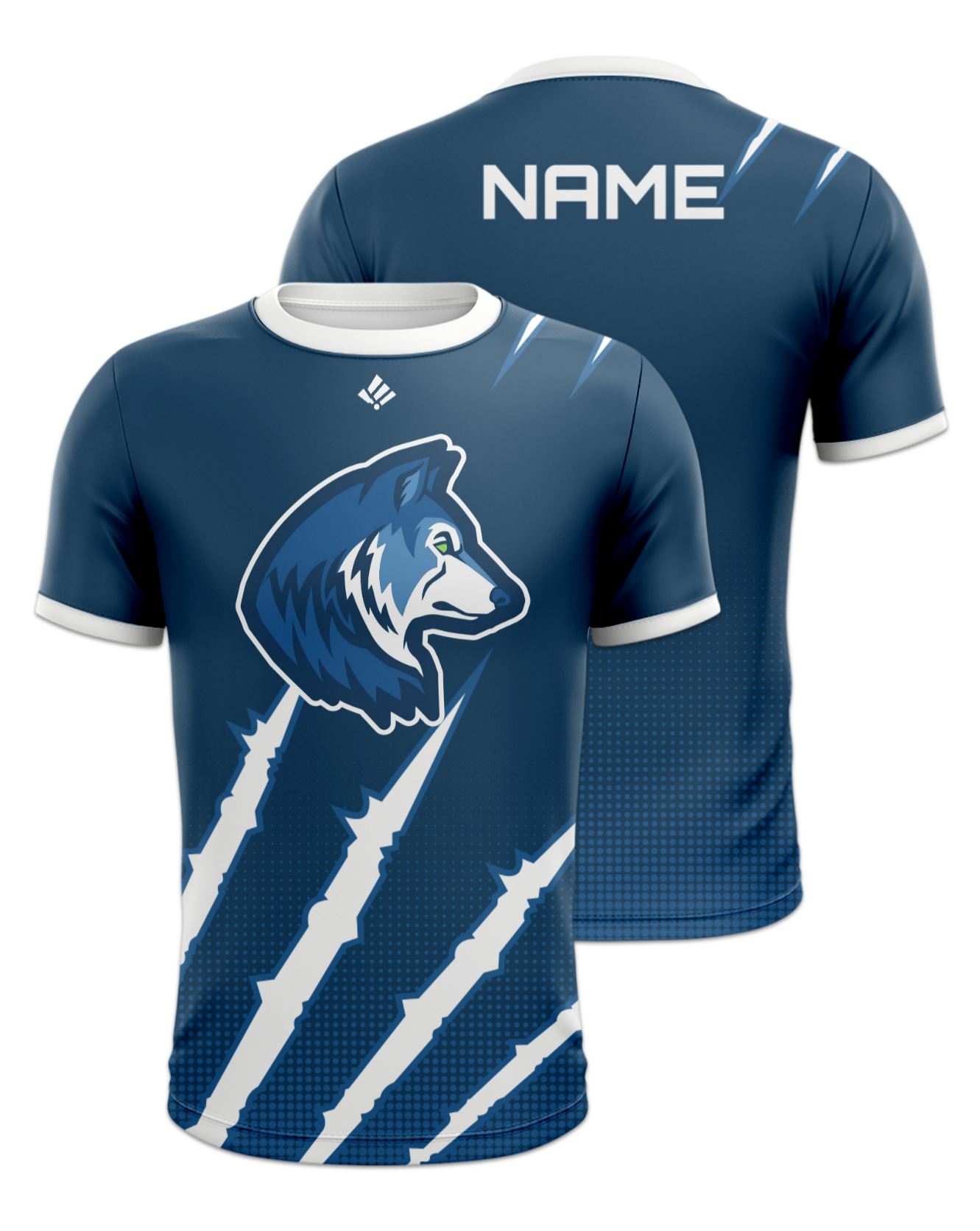 Rendered product preview, stack