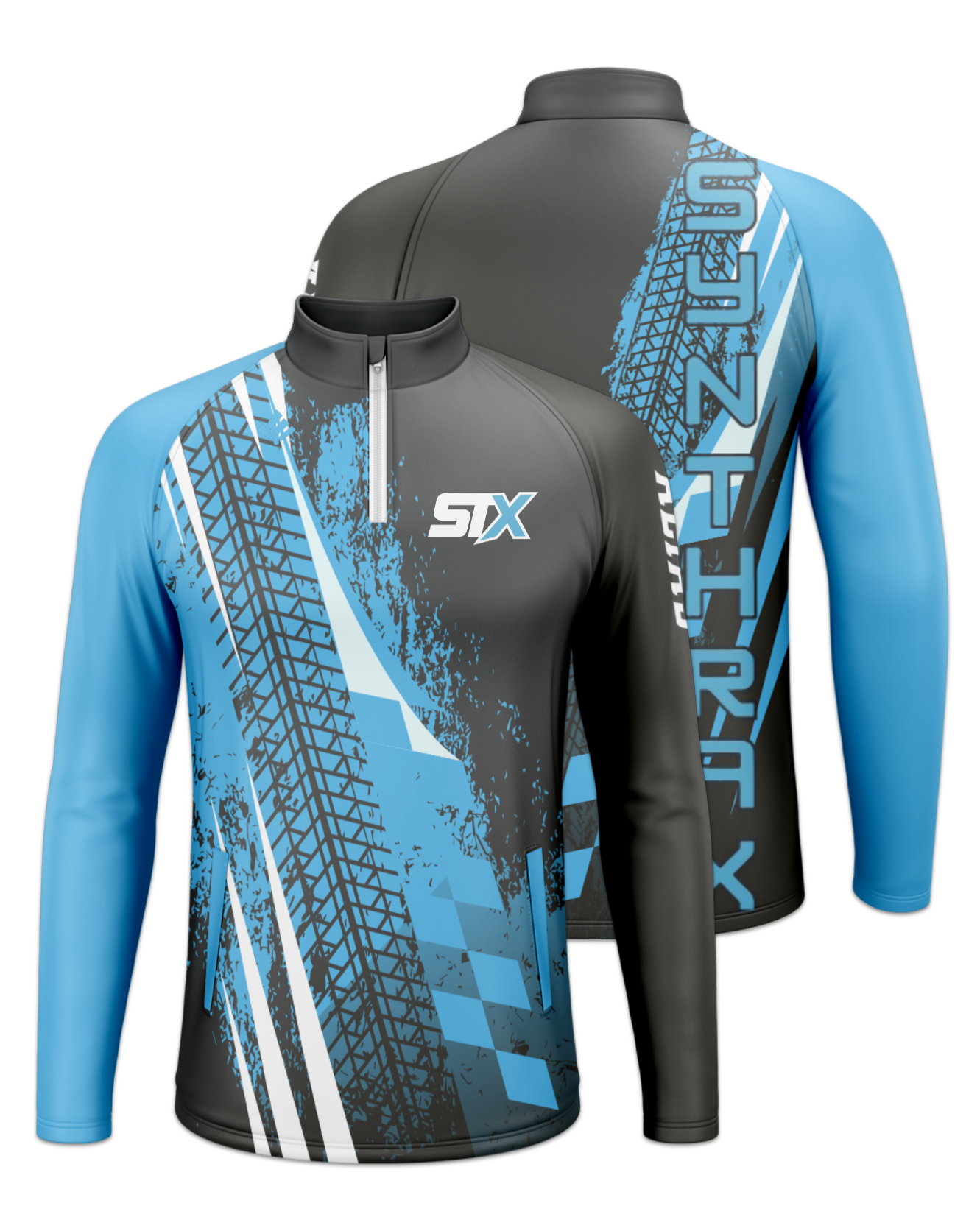 Rendered product preview, stack