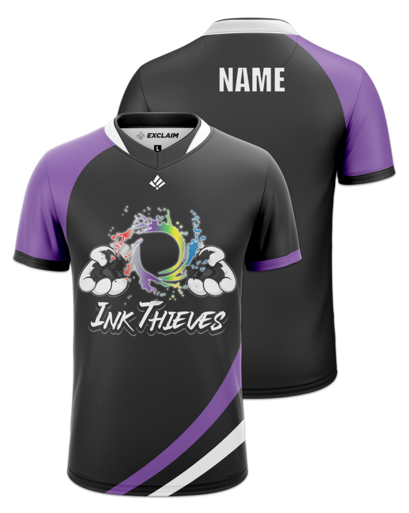 Rendered product preview, stack