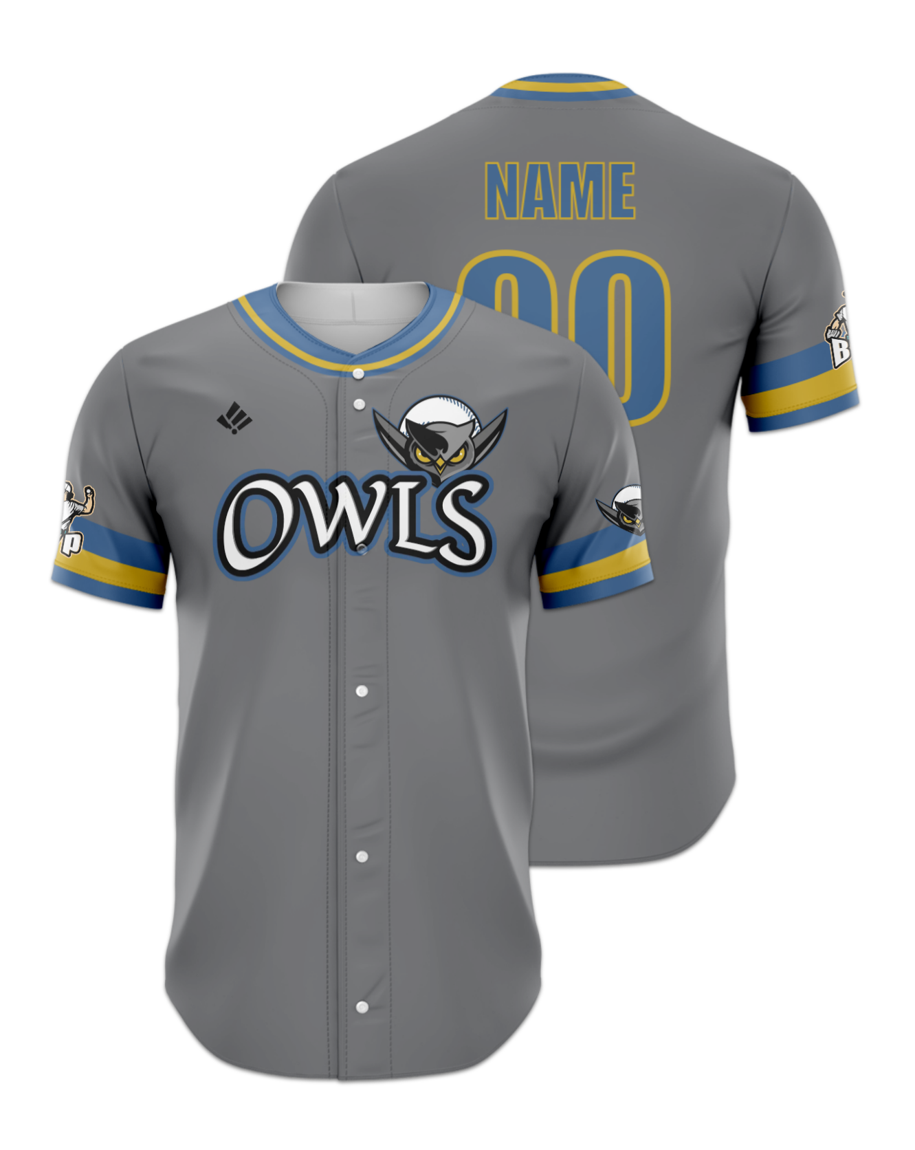 Rendered product preview, stack