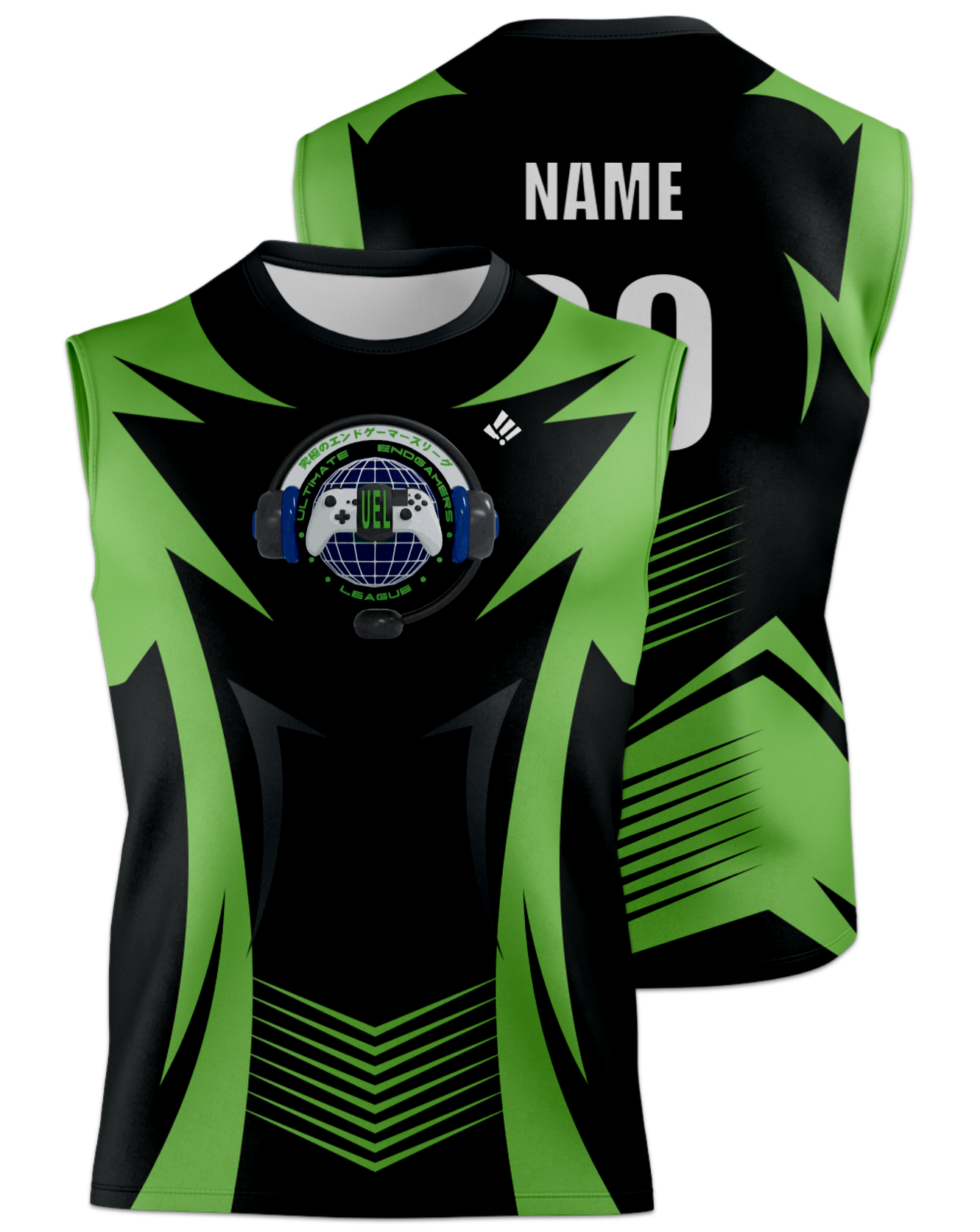 Rendered product preview, stack