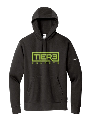Tier 3 Fan Store Nike Club Fleece Sleeve Swoosh Pullover Hoodie preview, front