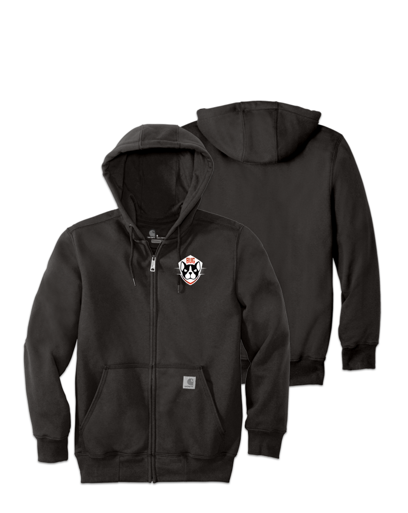 Rendered product preview, stack