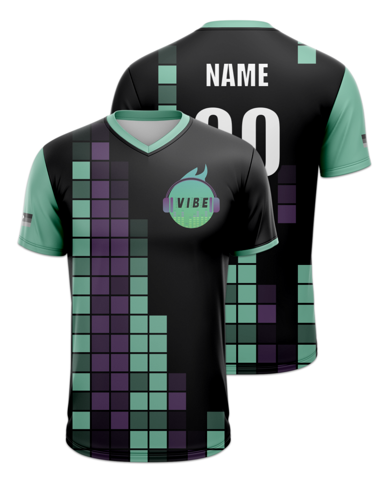 Rendered product preview, stack