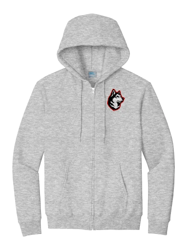 Essential Fleece Full-Zip Hooded Sweatshirt preview, front