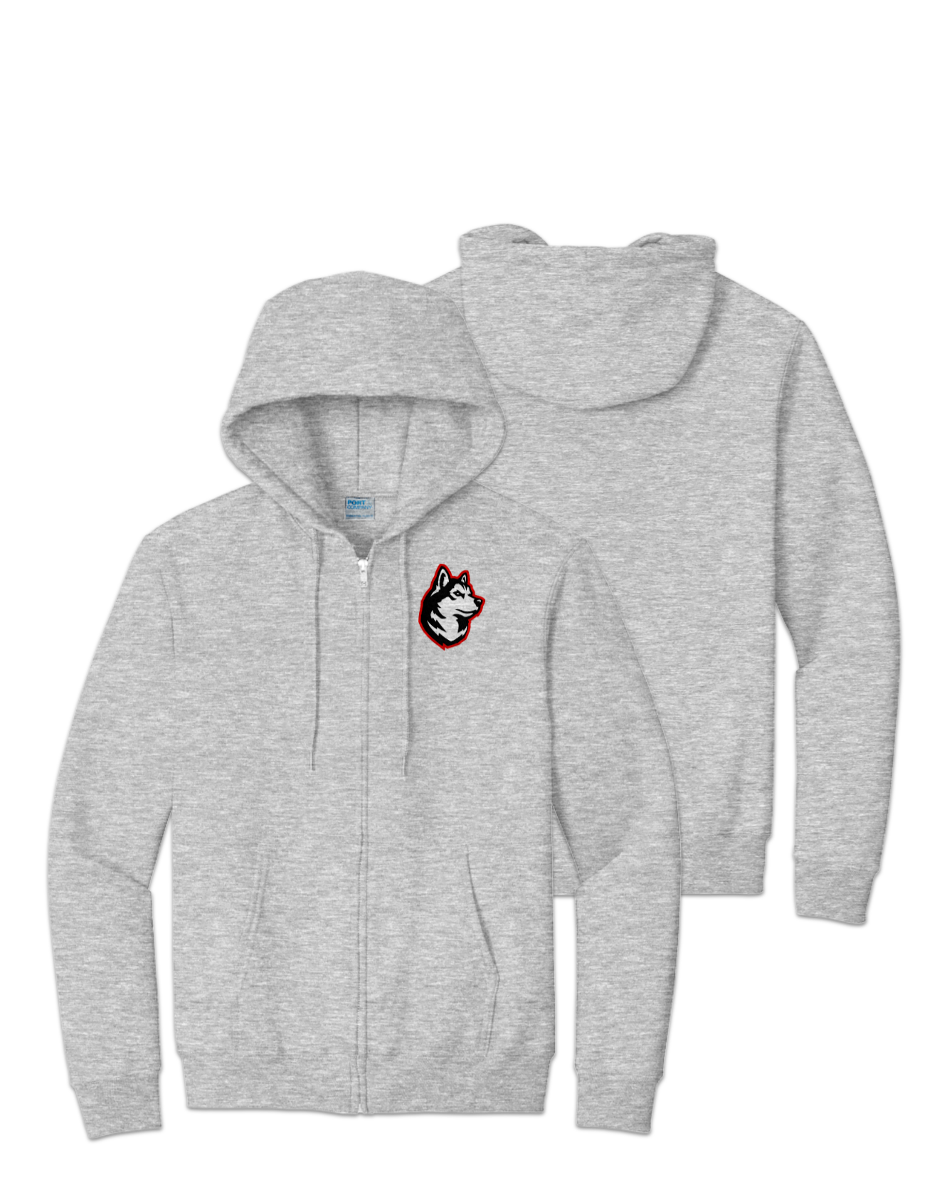 Rendered product preview, stack