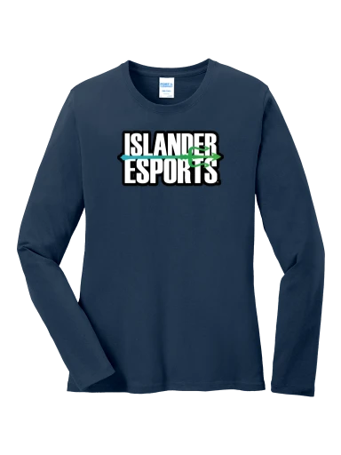 Women's Long Sleeve Core Cotton Tee preview, front