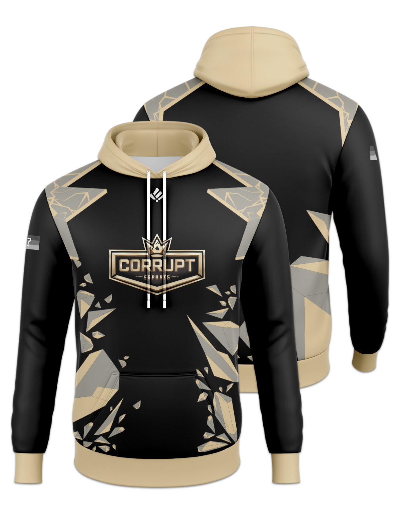 Rendered product preview, stack