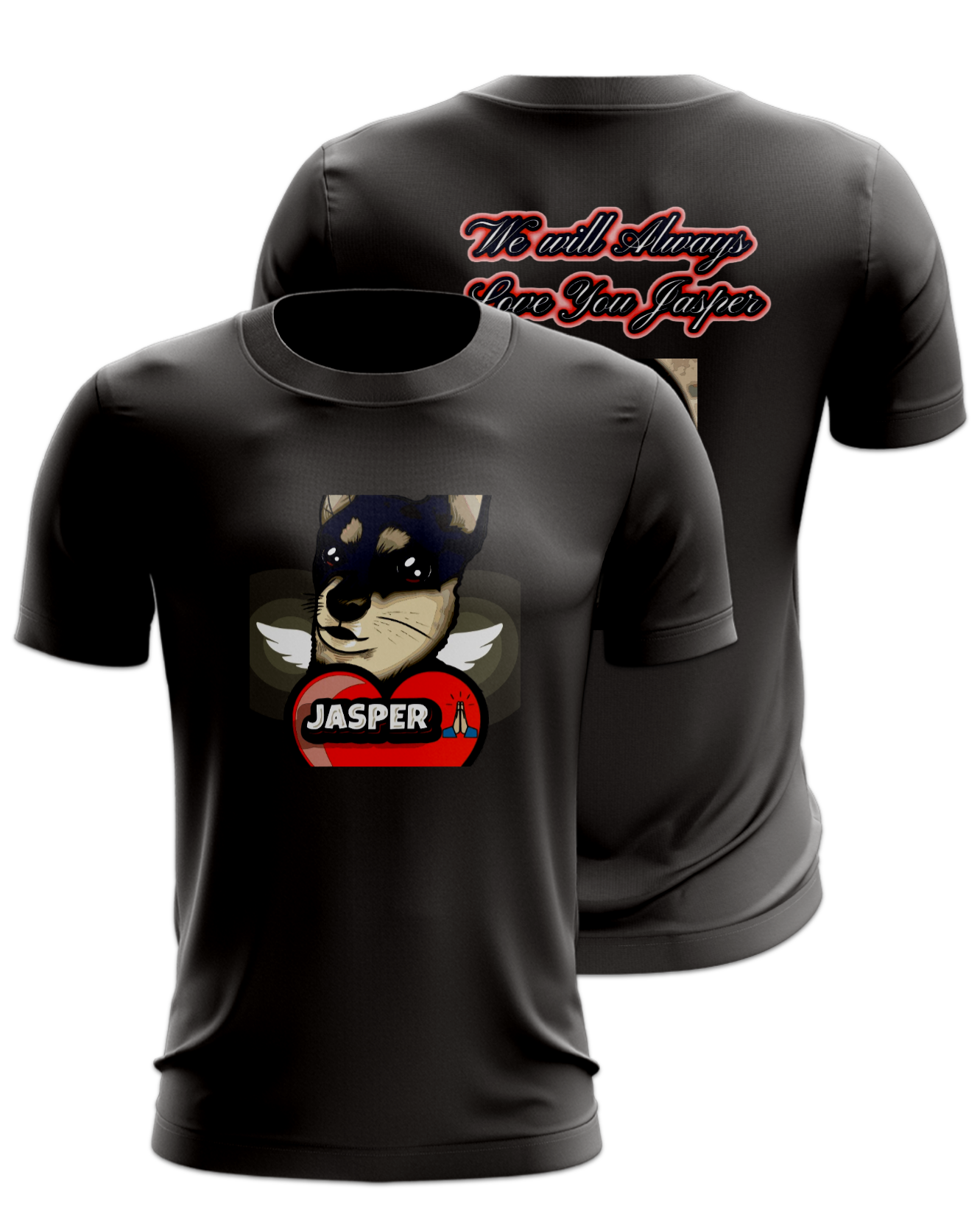 Rendered product preview, stack