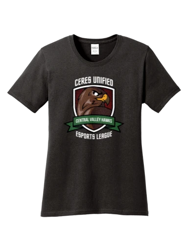 Port & Co Women's Core Cotton Tee preview, front