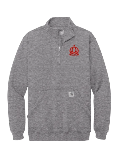 Carhartt Midweight 1/4-Zip Mock Neck Sweatshirt preview, front