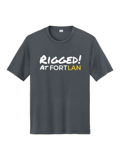 Rigged! At FortLAN preview, front