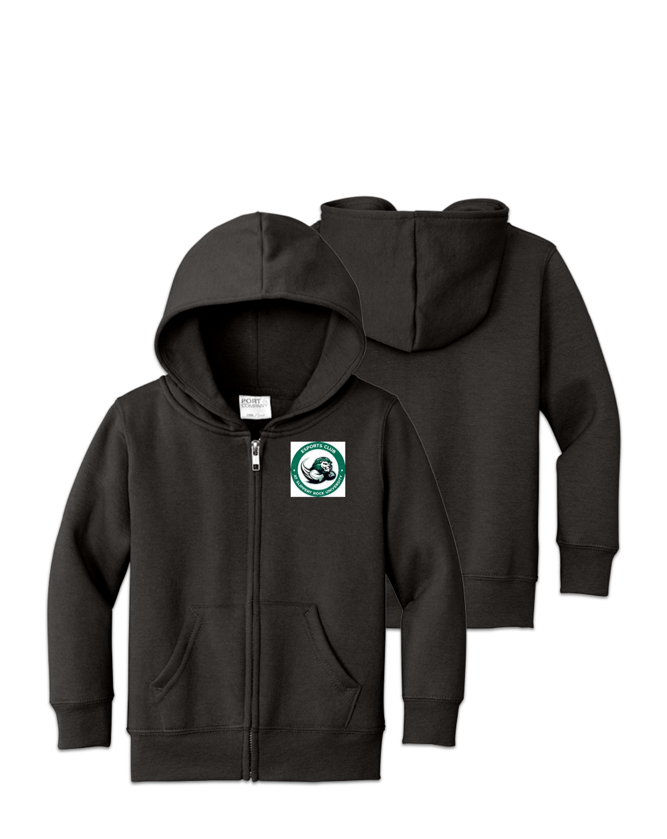 Rendered product preview, stack