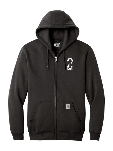 Carhartt Midweight Hooded Zip-Front Sweatshirt preview, front