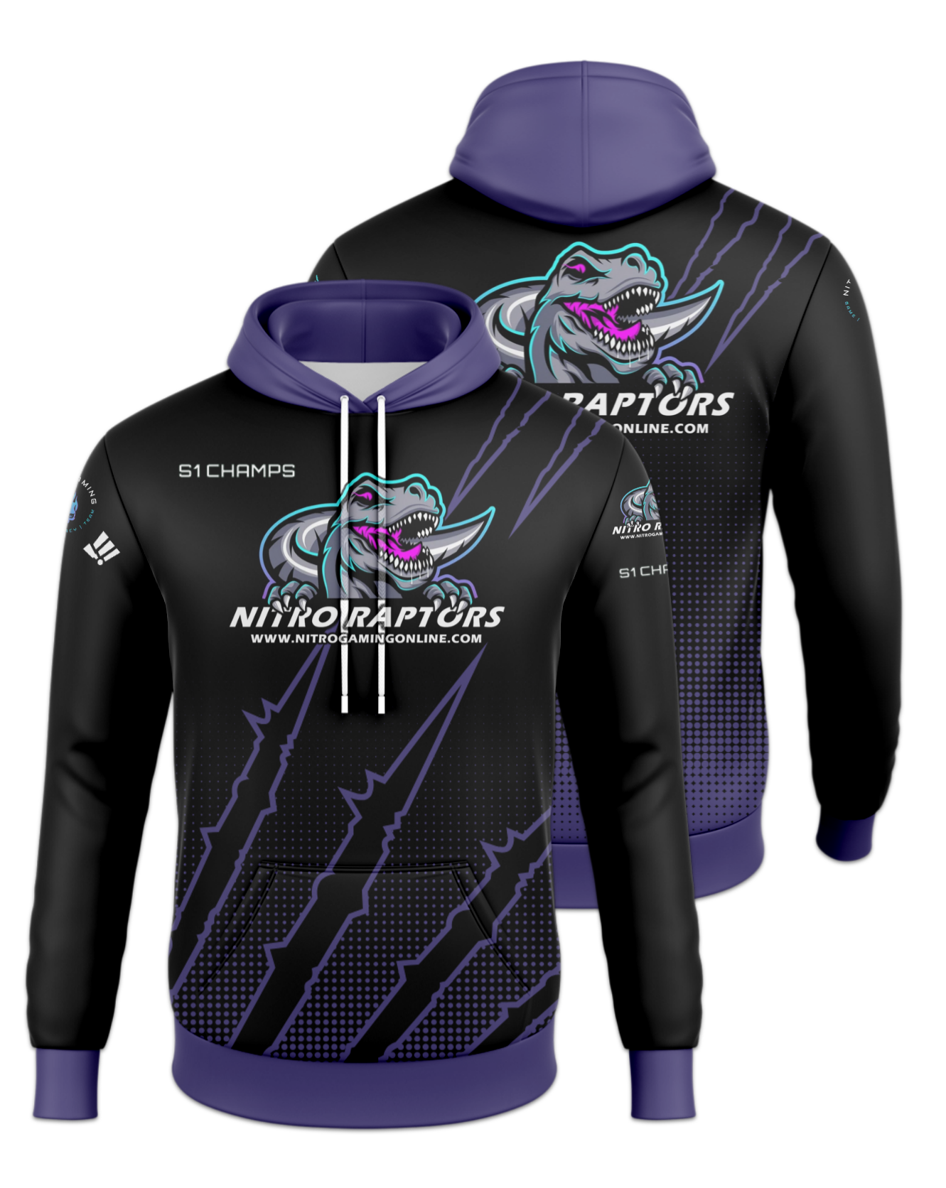 Rendered product preview, stack