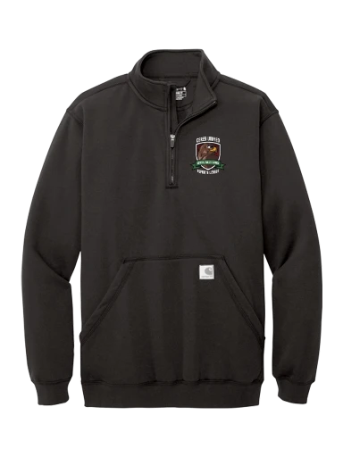Carhartt Midweight 1/4-Zip Mock Neck Sweatshirt preview, front