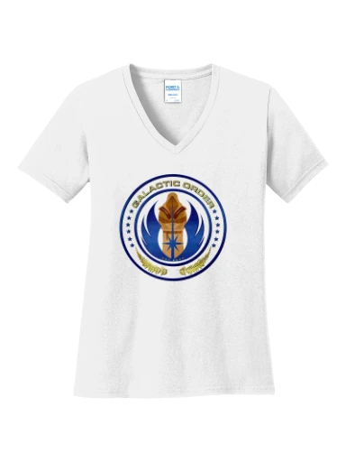 Port & Co Core Cotton V-Neck Tee preview, front