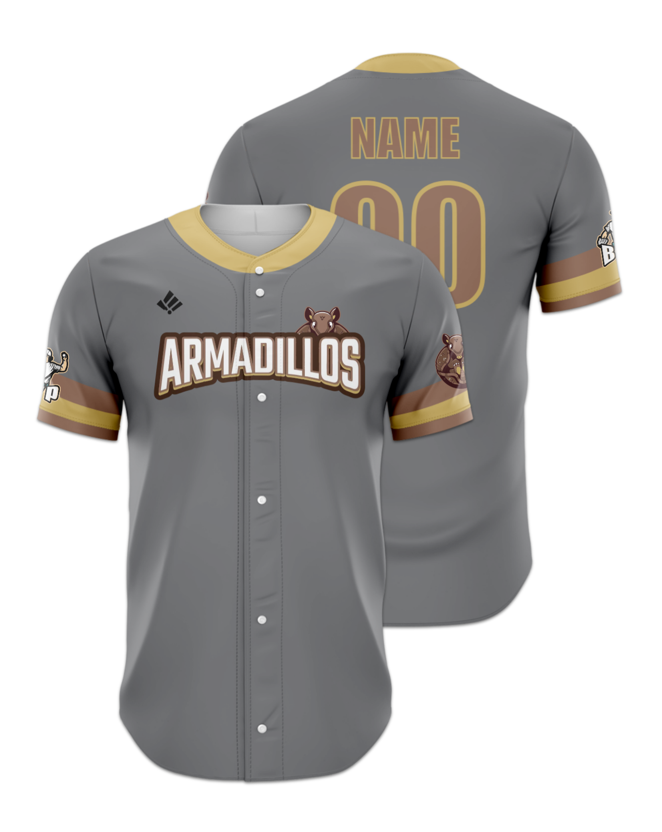 Rendered product preview, stack