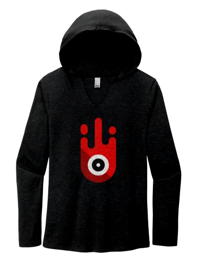 Women's Perfect Tri Long Sleeve Hoodie preview, front