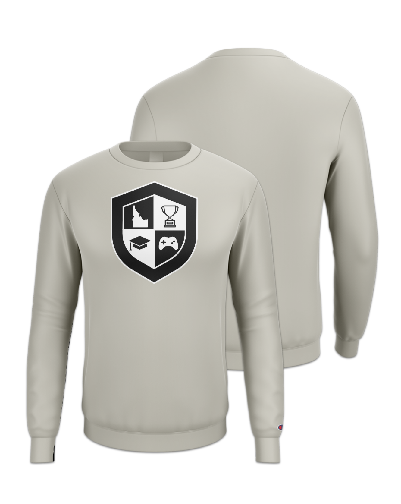 Rendered product preview, stack