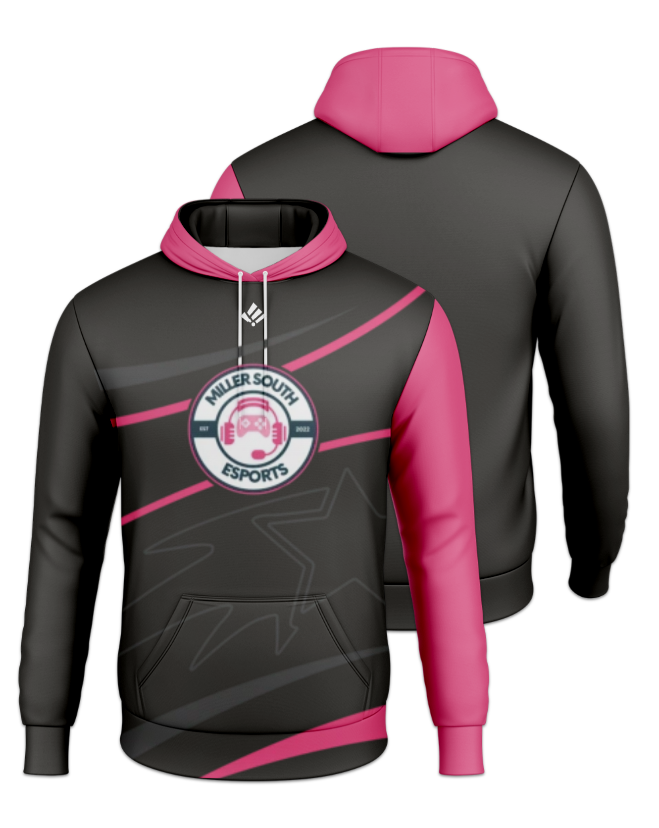 Rendered product preview, stack