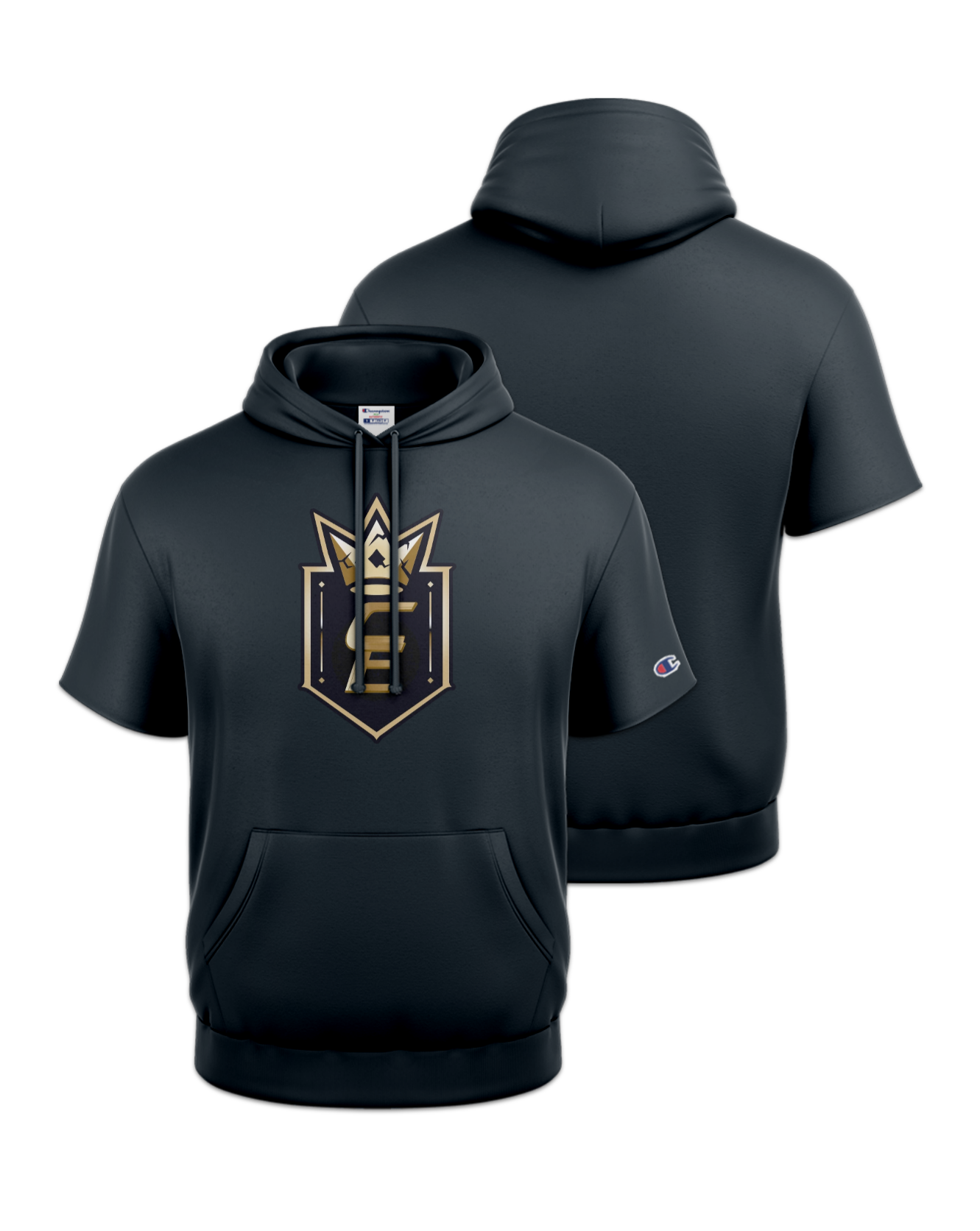 Rendered product preview, stack