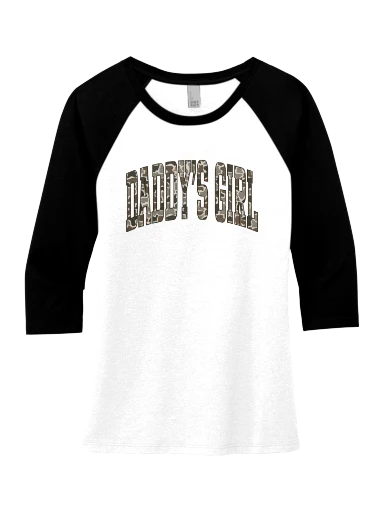 3/4-Sleeve Daddy’s Girl preview, front