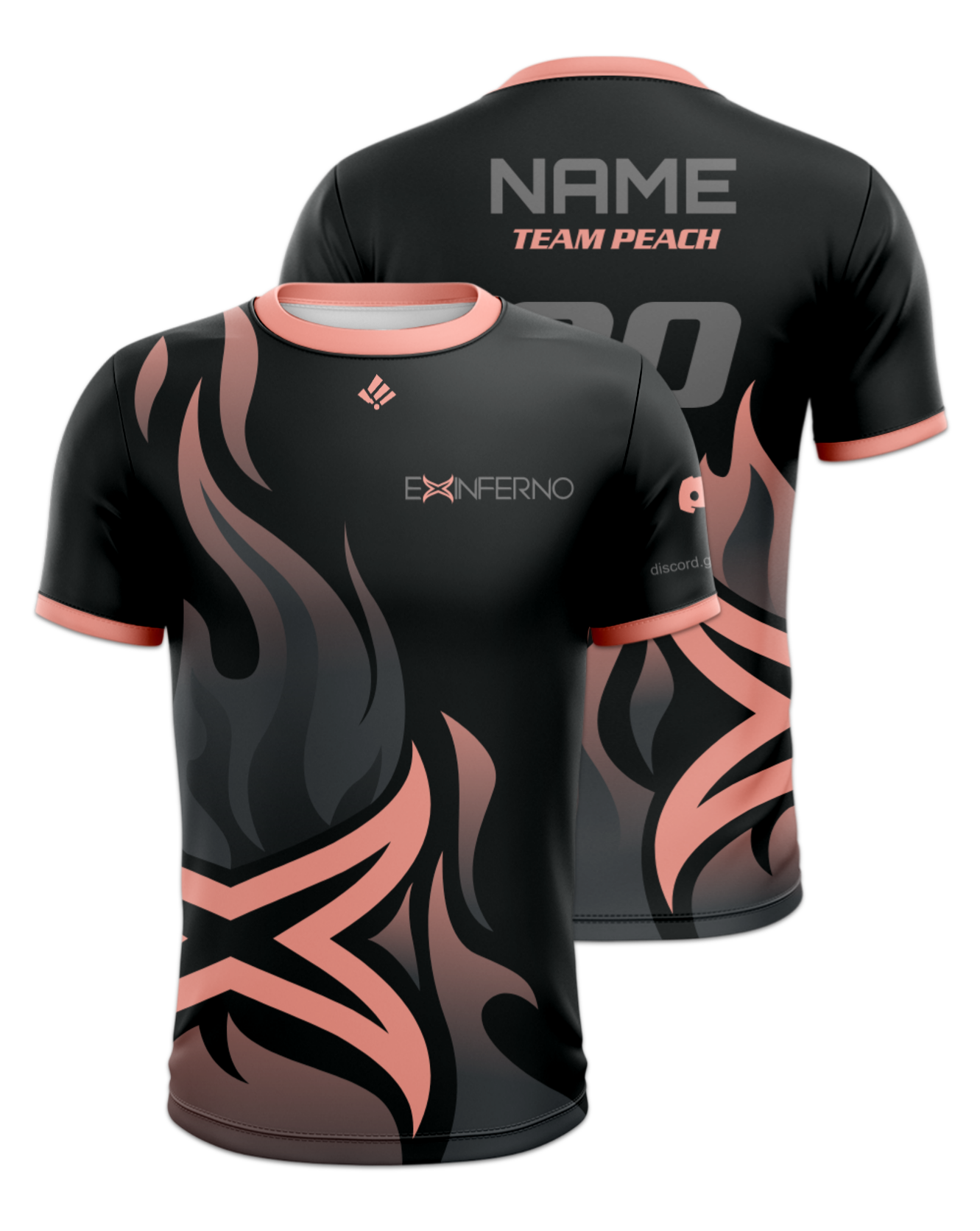 Rendered product preview, stack