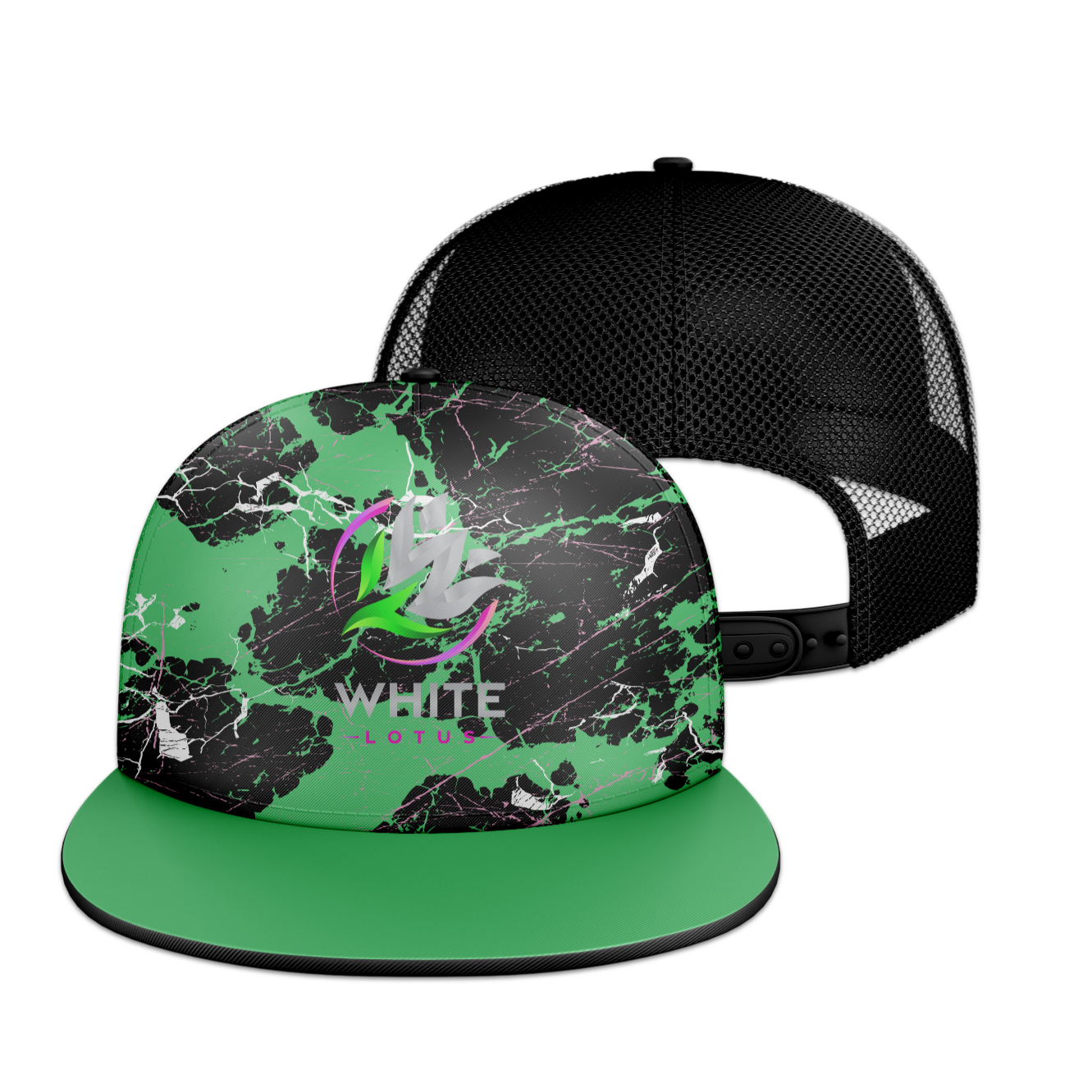 Rendered product preview, stack