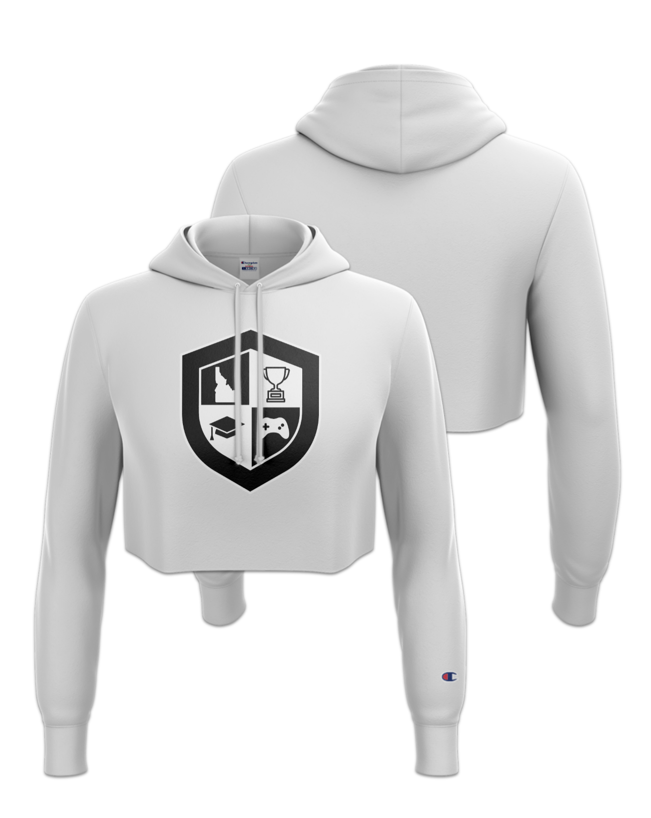 Rendered product preview, stack